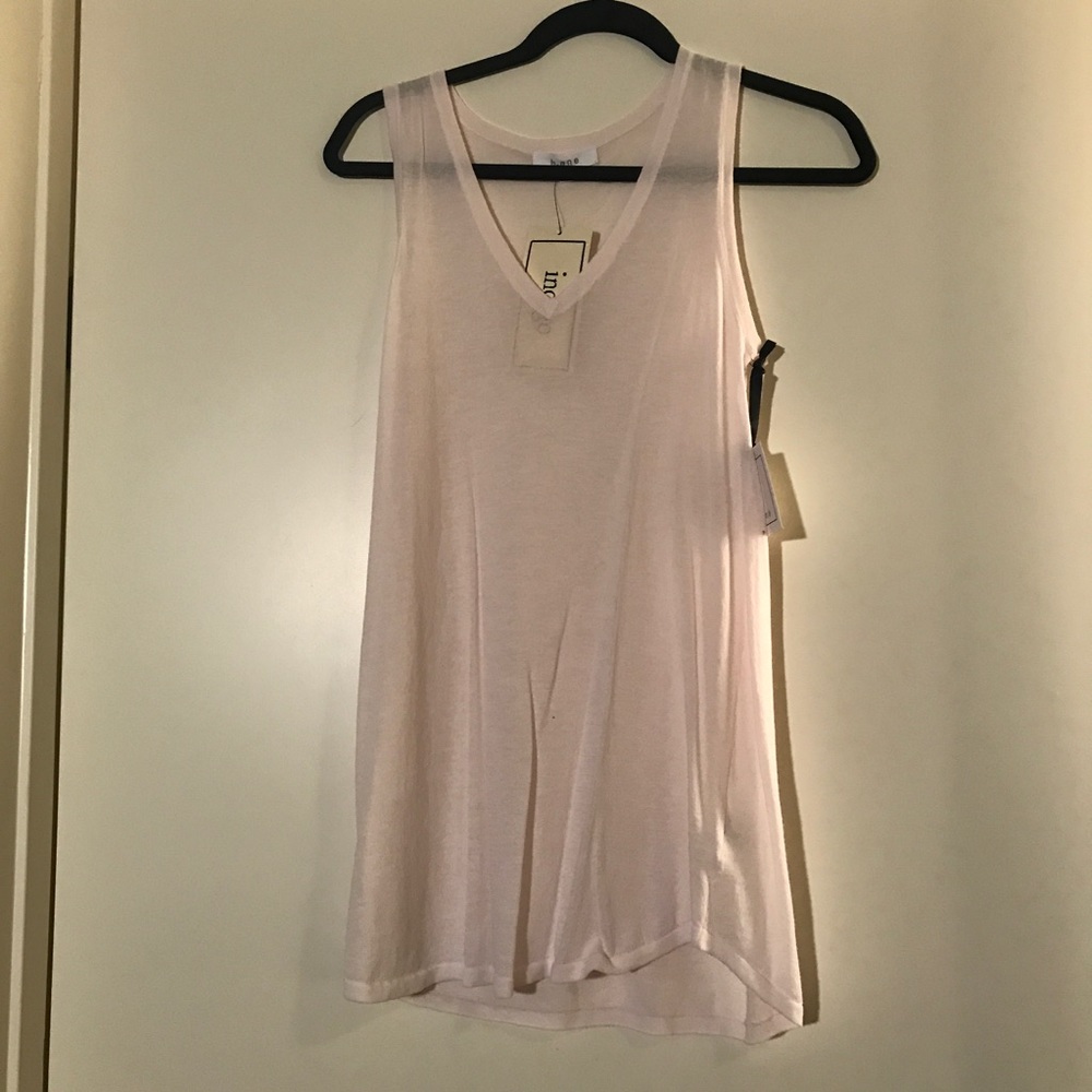 NWT H.One gauzy cotton tank